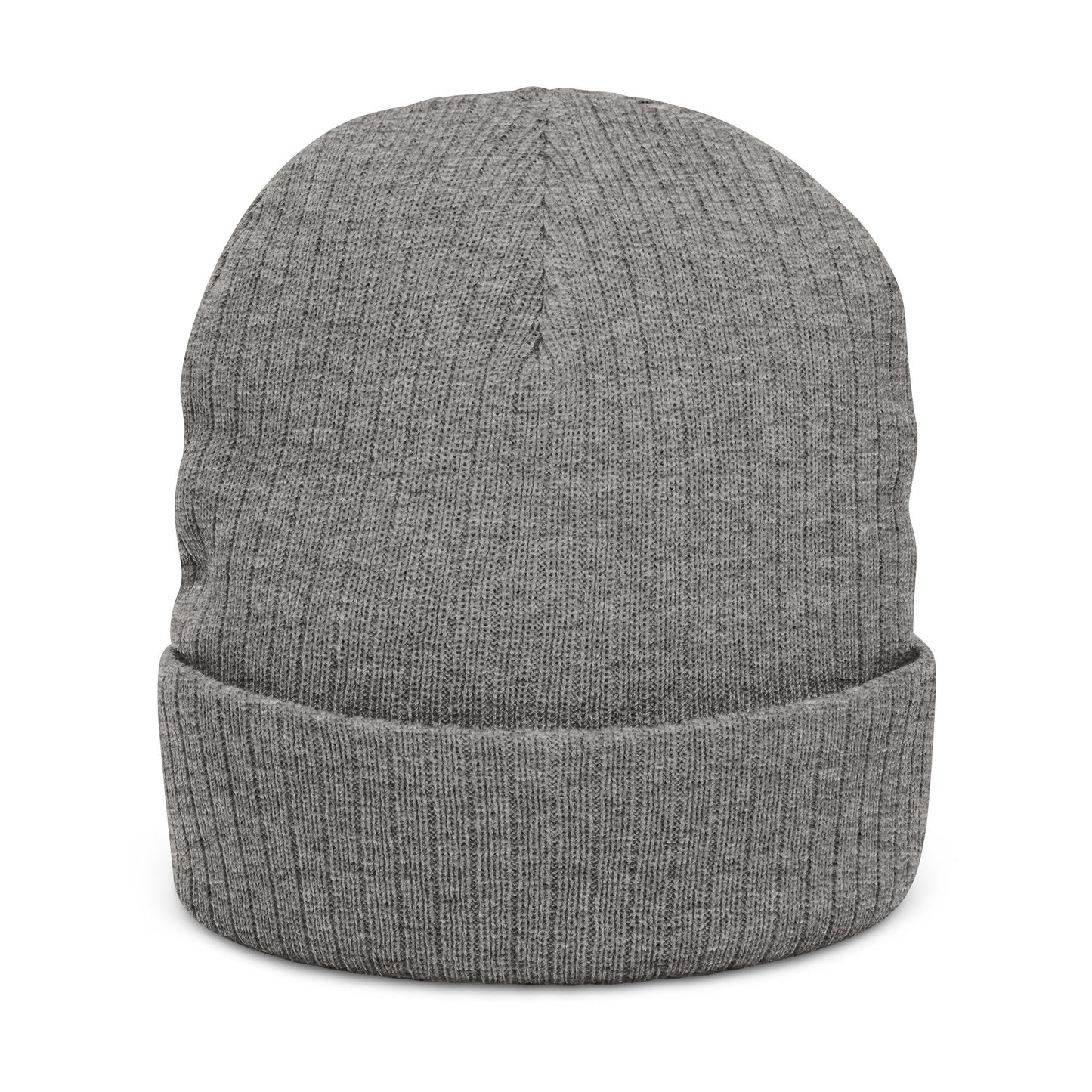 Ribbed Knit Beanie (Embroidery)