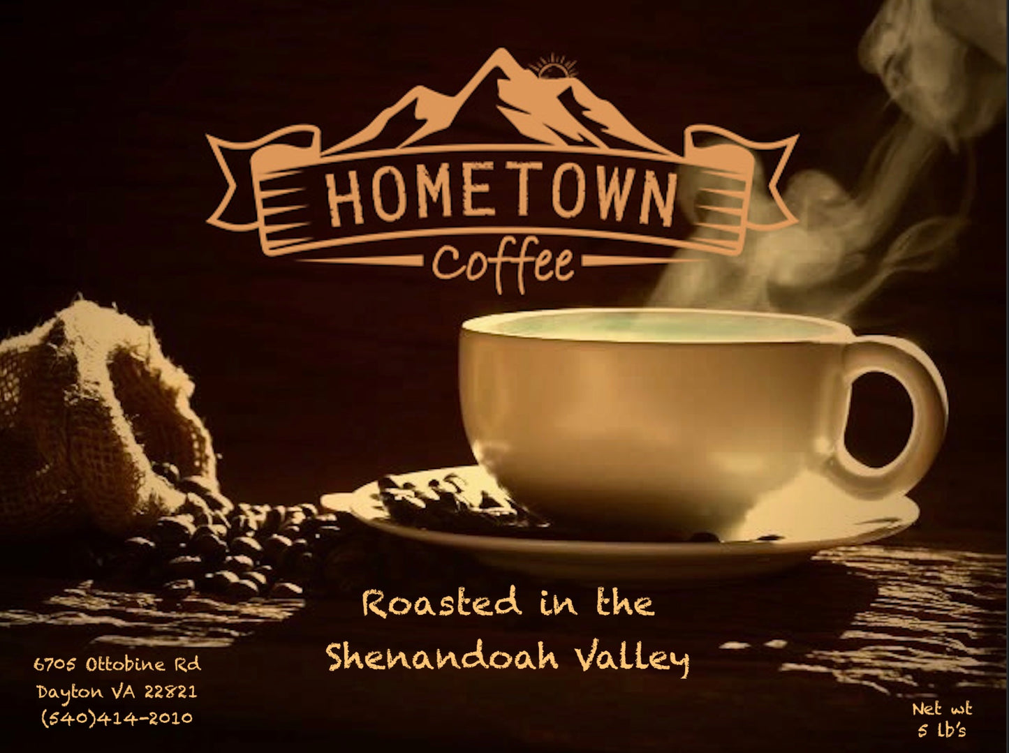 5lb decaf ground coffee