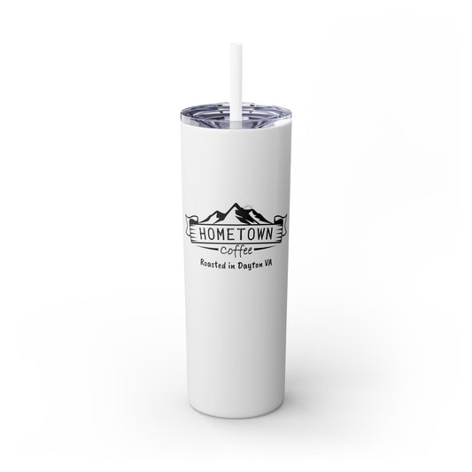 Skinny Tumbler with Straw, 20oz