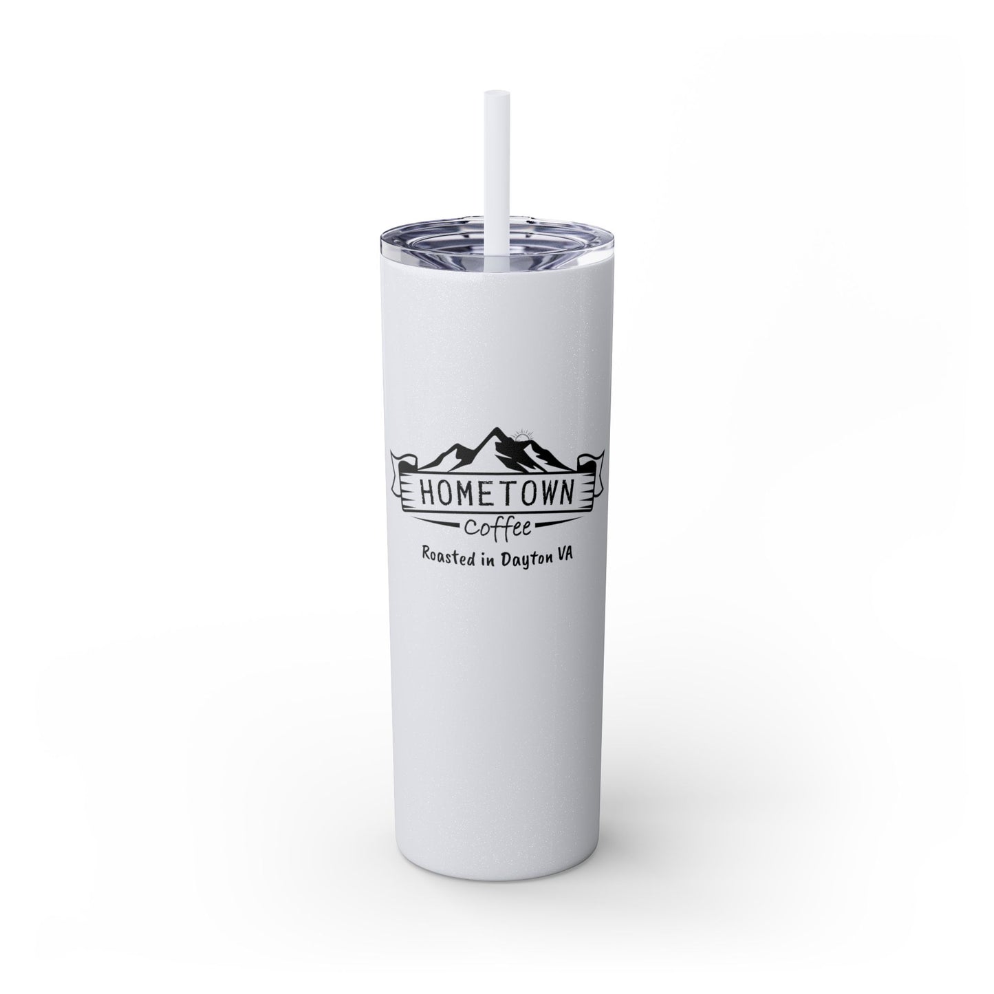 Skinny Tumbler with Straw, 20oz