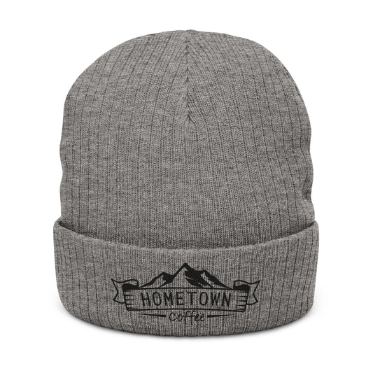 Ribbed Knit Beanie (Embroidery)