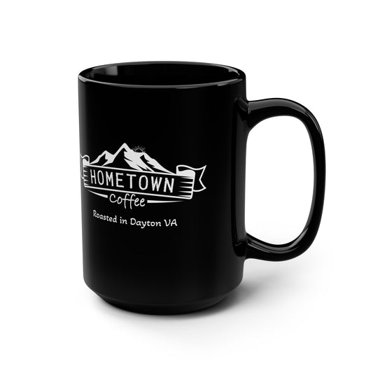 Black Mug, 15oz
