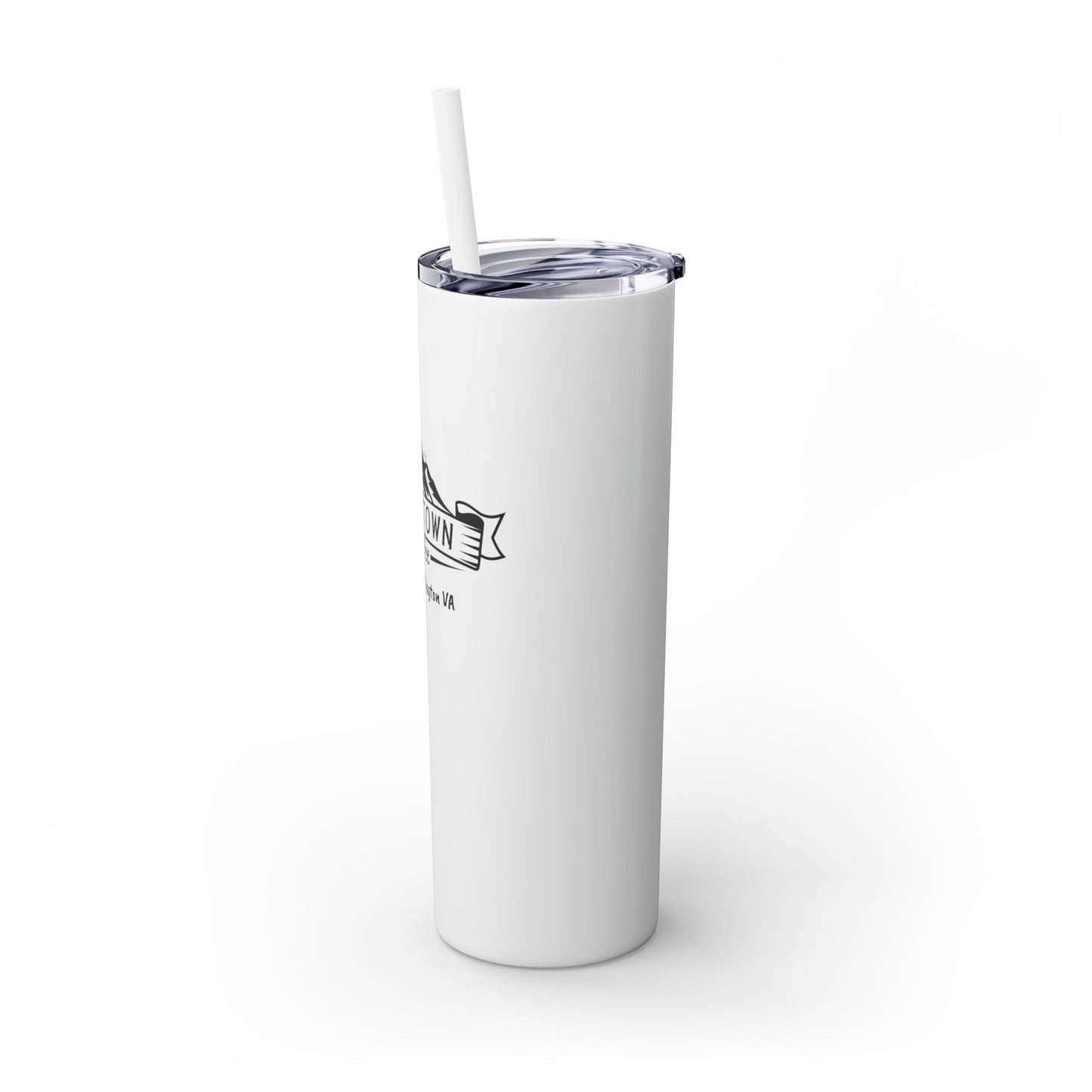 Skinny Tumbler with Straw, 20oz