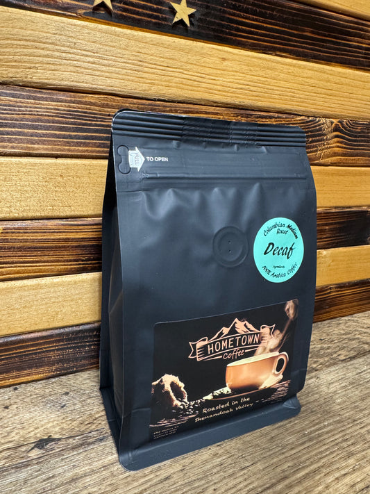 12oz whole bean decaf coffee