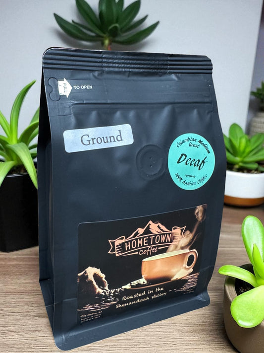 12oz ground decaf coffee